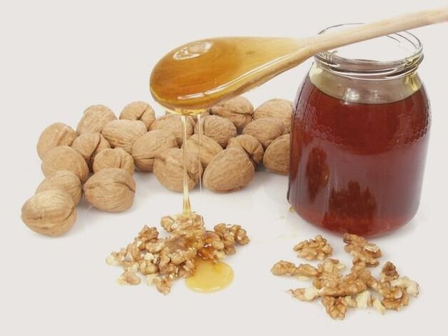 Nüsse und Honig zur Penisvergrößerung